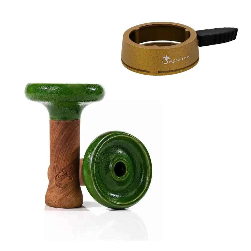 Dschinni Headshot Phunnel Kopf Set mit HMD Smokebox Screen - Dschinni Shisha