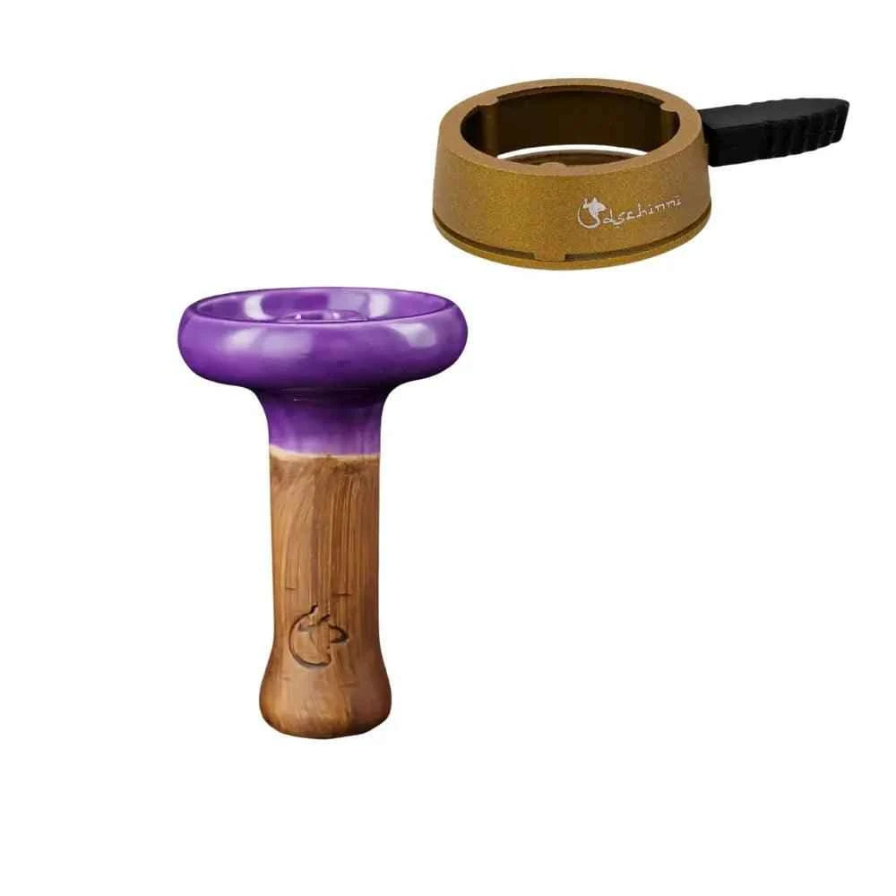 Dschinni Headshot Phunnel Kopf Set mit HMD Smokebox Screen - Dschinni Shisha