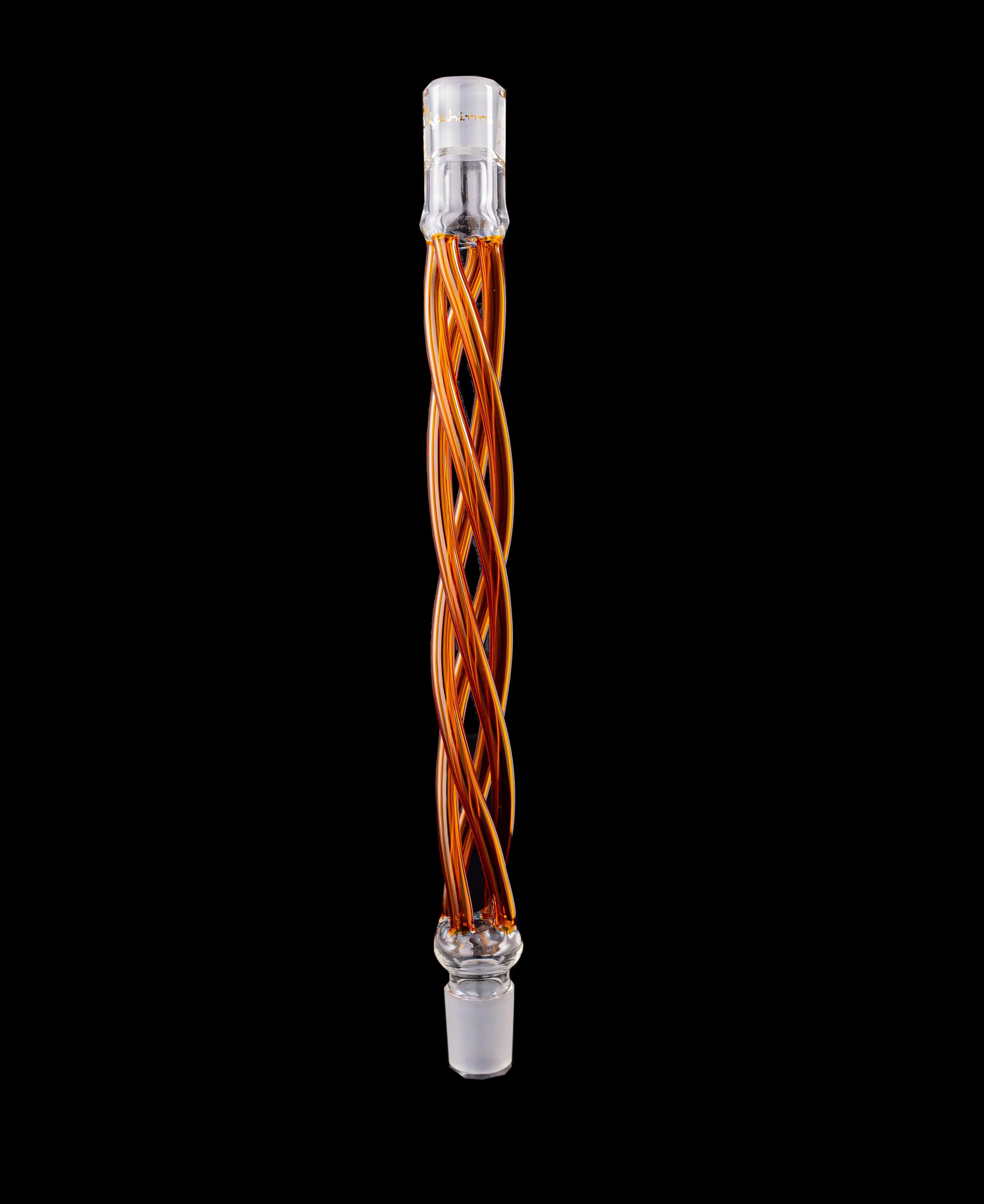 Dschinni Helix Rauchsäule Amber 29.2 - 18.8 | Hochwertige Shisha Glas Rauchsäule - Dschinni GmbH