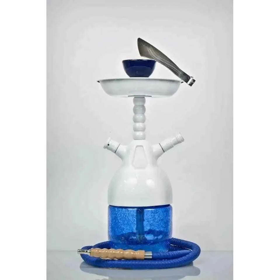 Dschinni Mini Me Blue futuristische Design Shisha 31cm - Dschinni Shisha