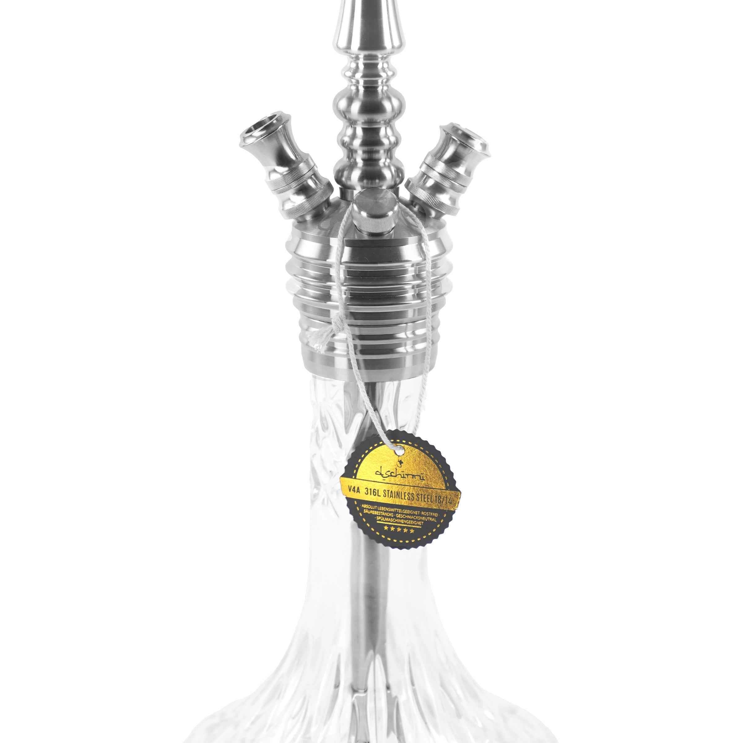 Dschinni Mio 2.0 Shisha Komplett Set | Edelstahl V4A - Dschinni Shisha
