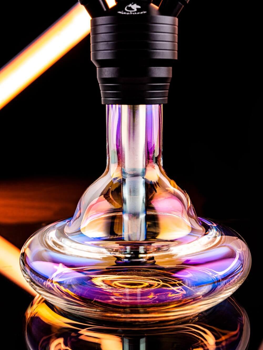 Dschinni Pico Black FligFlag Shisha Bowl in bunt