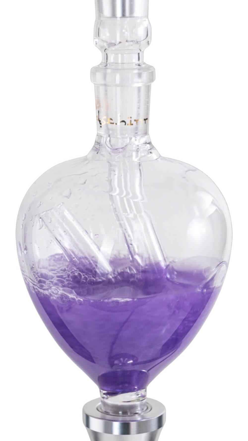 Dschinni Roxx Shisha Komplett Set mit Molassefänger | Purple Rain Bowl - Dschinni Shisha