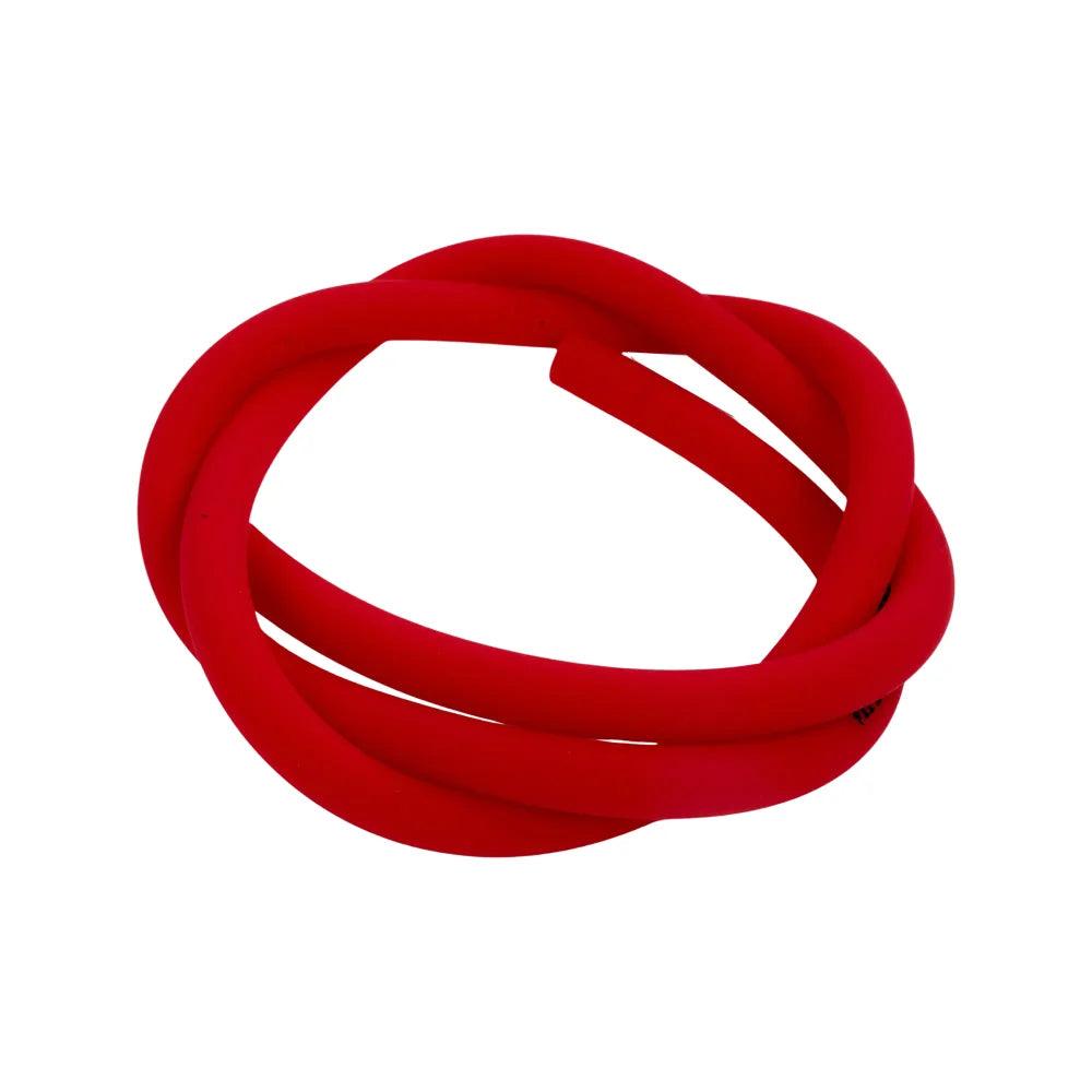 Dschinni Shisha Silikon Schlauch 1,5m - Rot - Dschinni GmbH