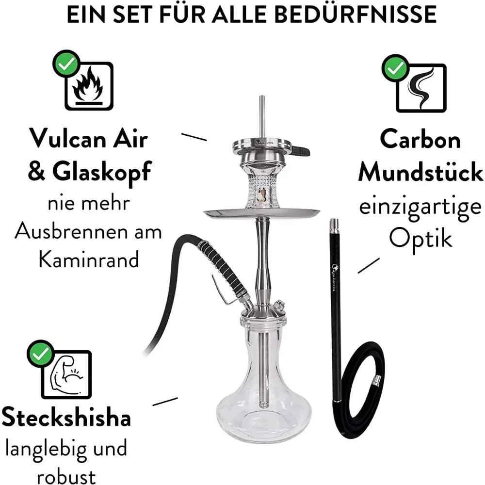 Dschinni Sparrow Shisha Komplett Set - Dschinni Shisha