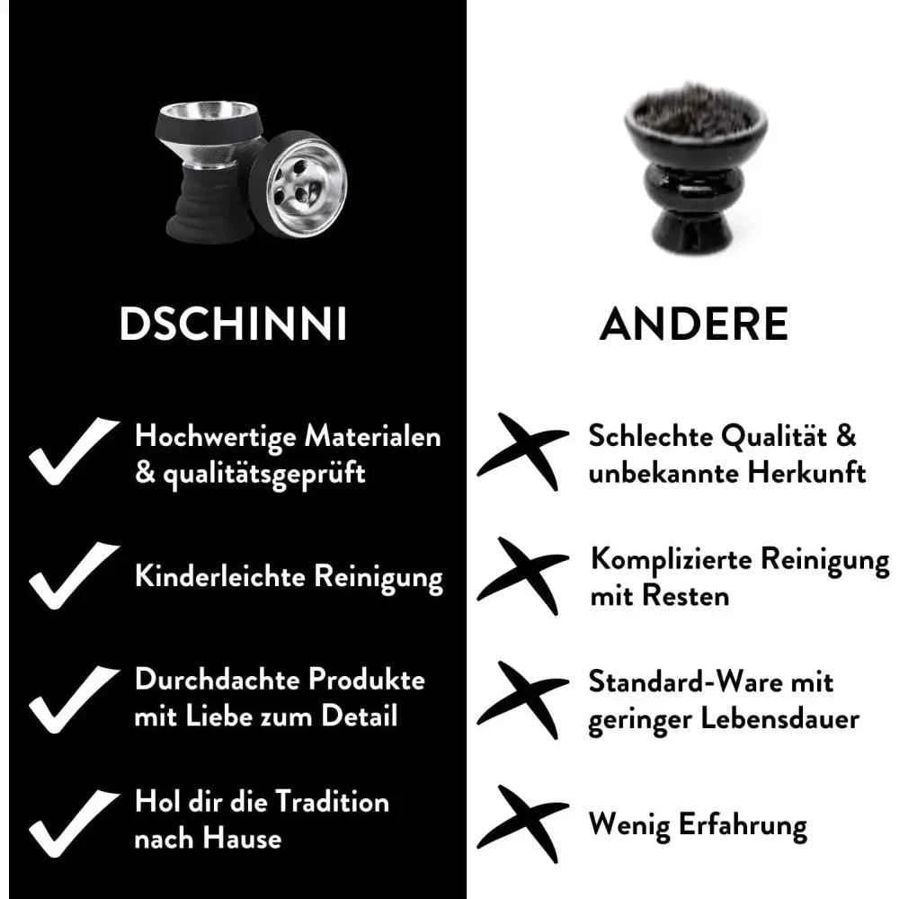 Dschinni Steinköpfe Shisha - Dschinni Shisha