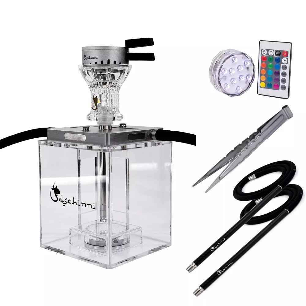 Dschinni The Cube tragbare Würfel Shisha Set - Dschinni Shisha
