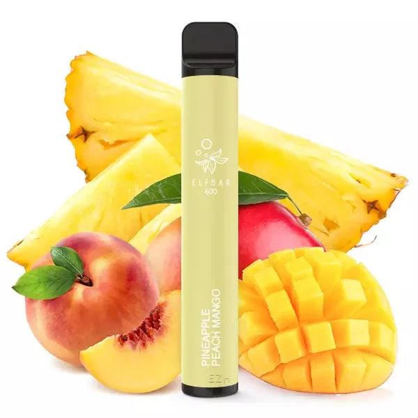 Elf Bar 600 Vape Einweg E-Shisha - Ananas Pfirsich Mango - Dschinni GmbH