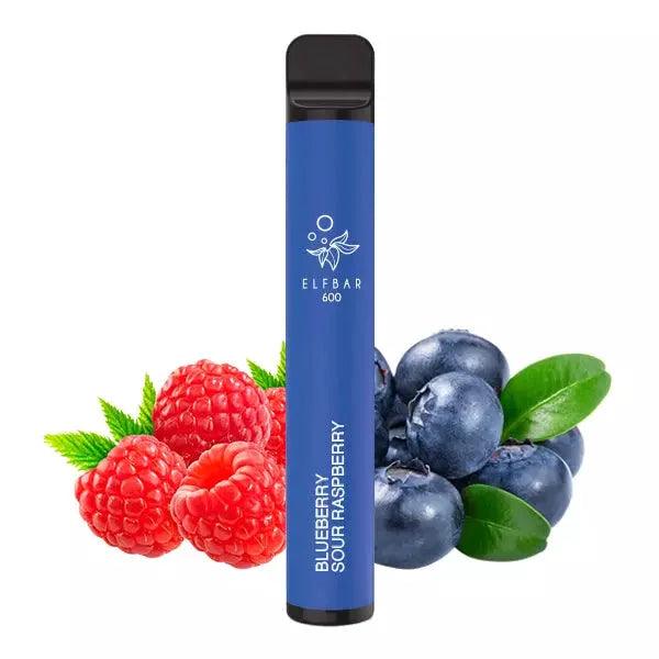 Elf Bar 600 Vape Einweg E-Shisha - Blaubeere Saure Himbeere - Dschinni GmbH