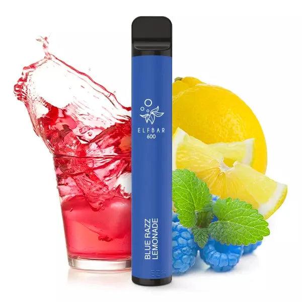 Elf Bar 600 Vape Einweg E-Shisha - Blaue Himbeerlimonade - Dschinni GmbH