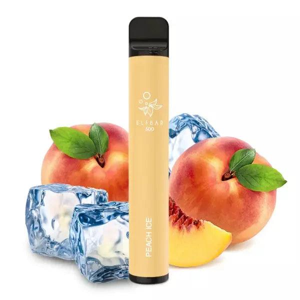 Elf Bar 600 Vape Einweg E-Shisha - Pfirsich Eis - Dschinni GmbH