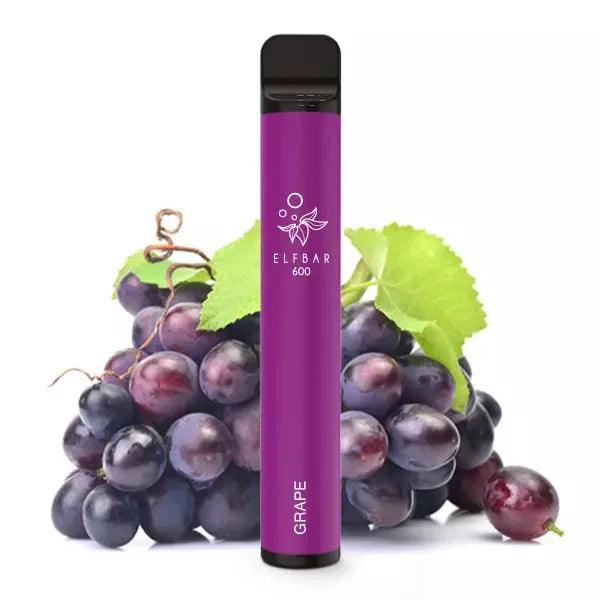 Elf Bar 600 Vape Einweg E-Shisha - Traube - Dschinni GmbH