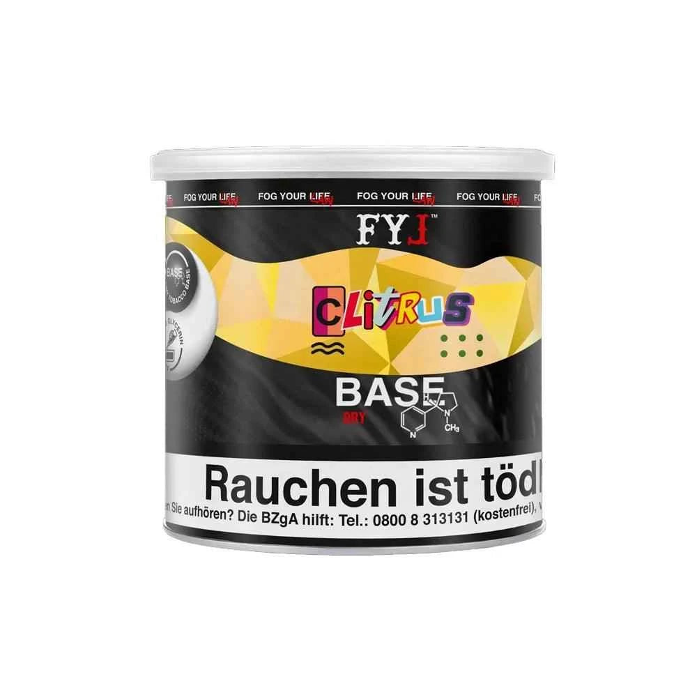 Fog Your Law 65g Pfeifentabak - Clitrus - Zitrone und Minze - Dschinni Shisha