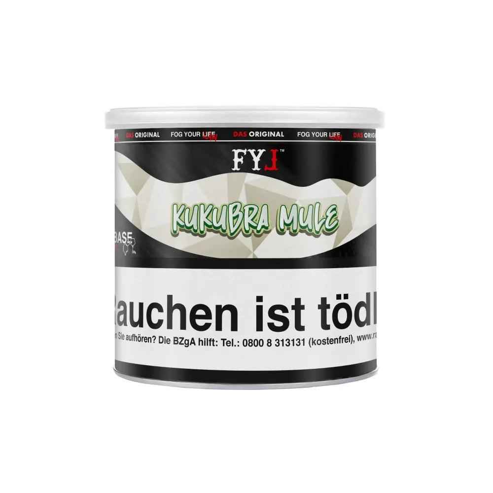Fog Your Law 65g Pfeifentabak - Kukubra Mule - Gurke, Limette & Minze - Dschinni Shisha
