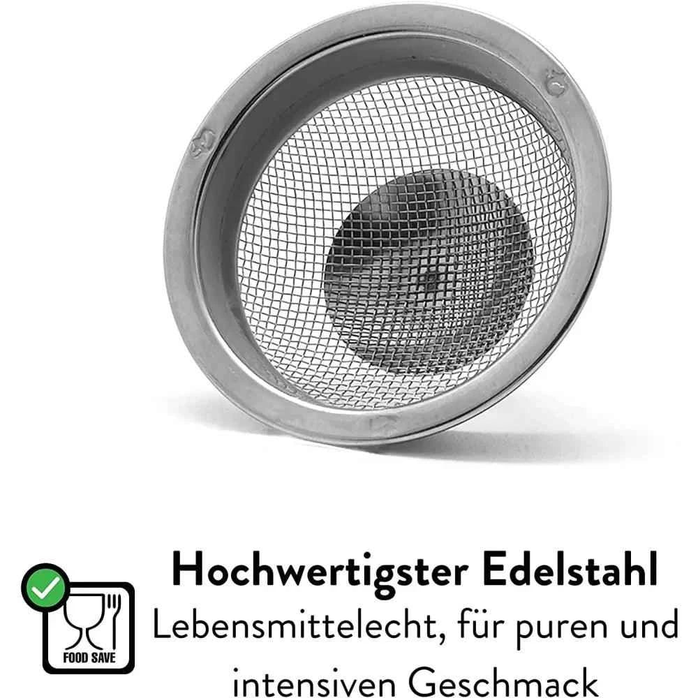 Glaskopf Dschinni Nero Kristall Glas mit Seflex und Vulcan Air - Dschinni Shisha