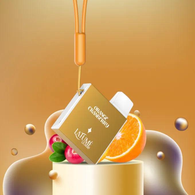 LA FUME Cuatro 600 Vape – Orange Cranberry - Dschinni GmbH