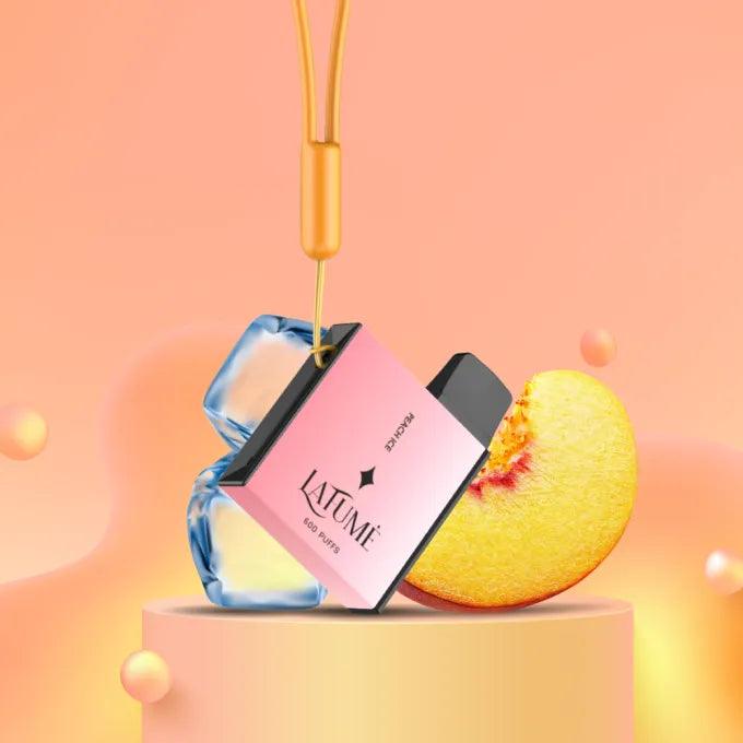 LA FUME Cuatro – Peach Ice - Dschinni GmbH