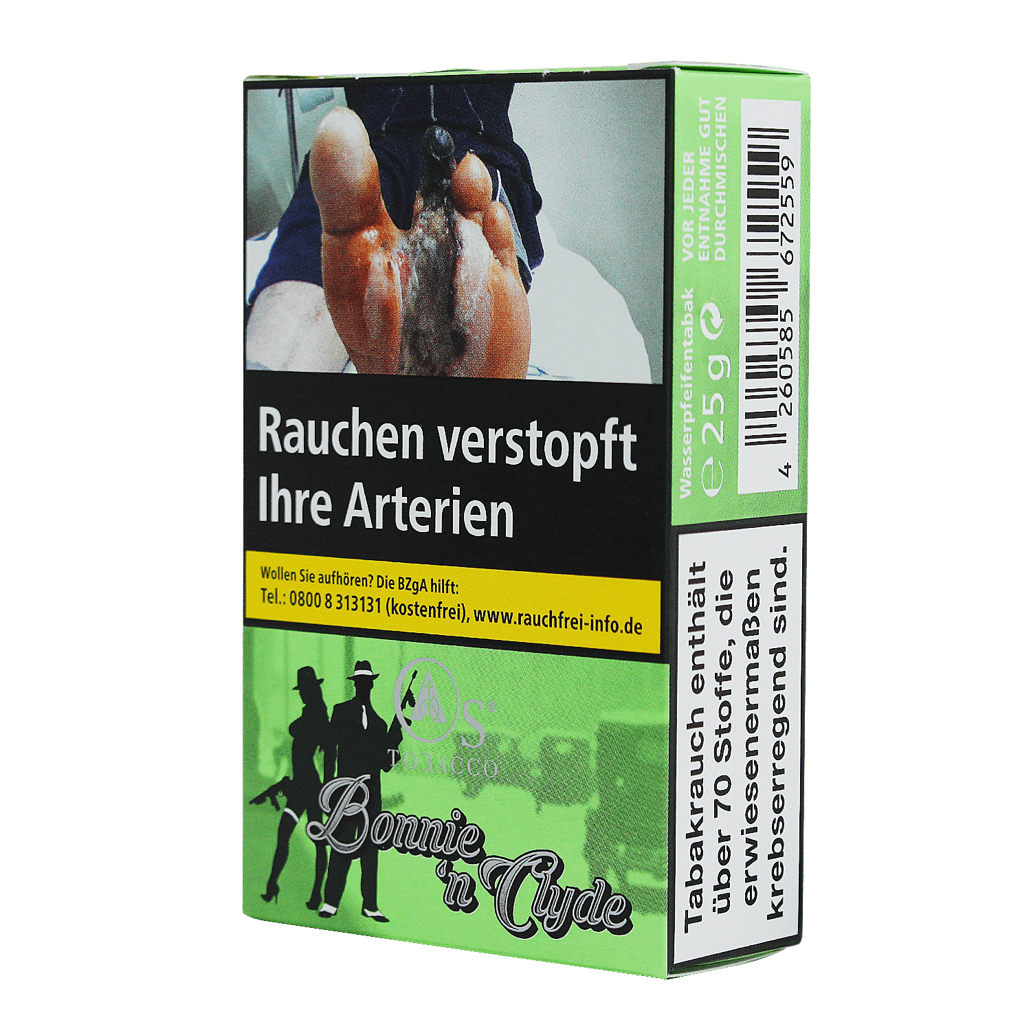 O's Doobacco 25g - BONNIE & CLYDE Shisha Tabak - Dschinni Shisha