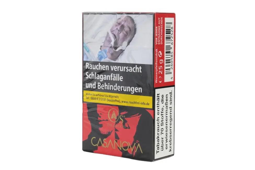 Shisha Tabak Os Doobacco 25G Casanova