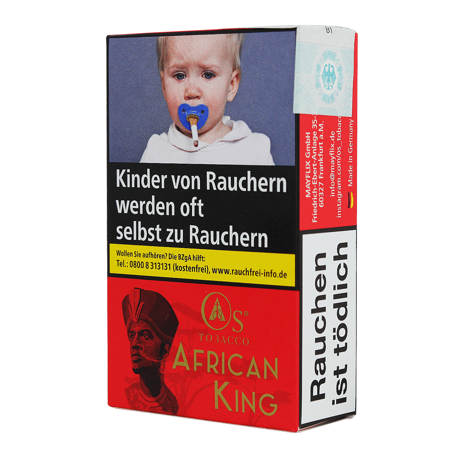 os african king 25g tabak shisha pharao