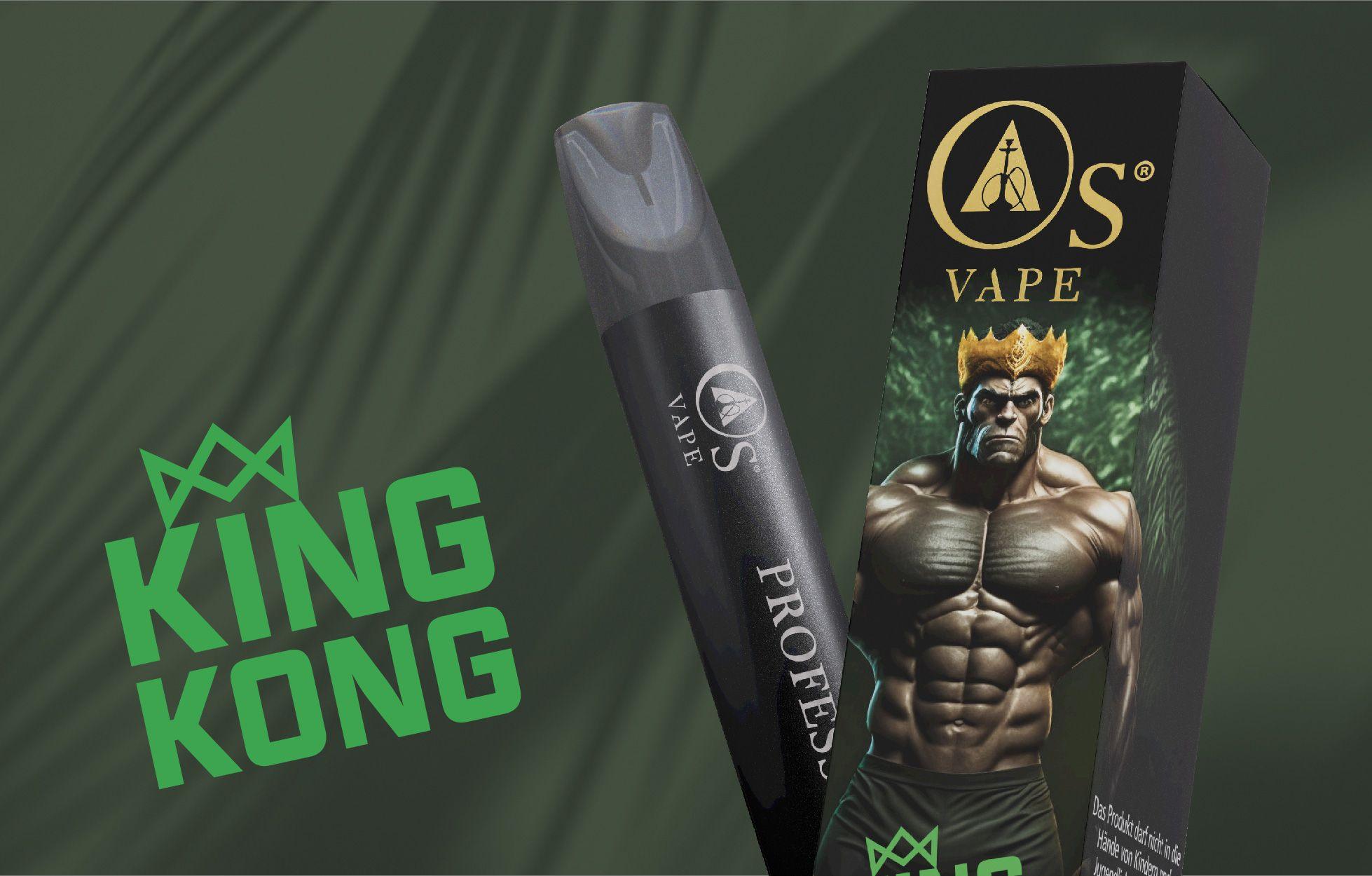 Os Vape Disposable E Cigarette King Kong 20mg