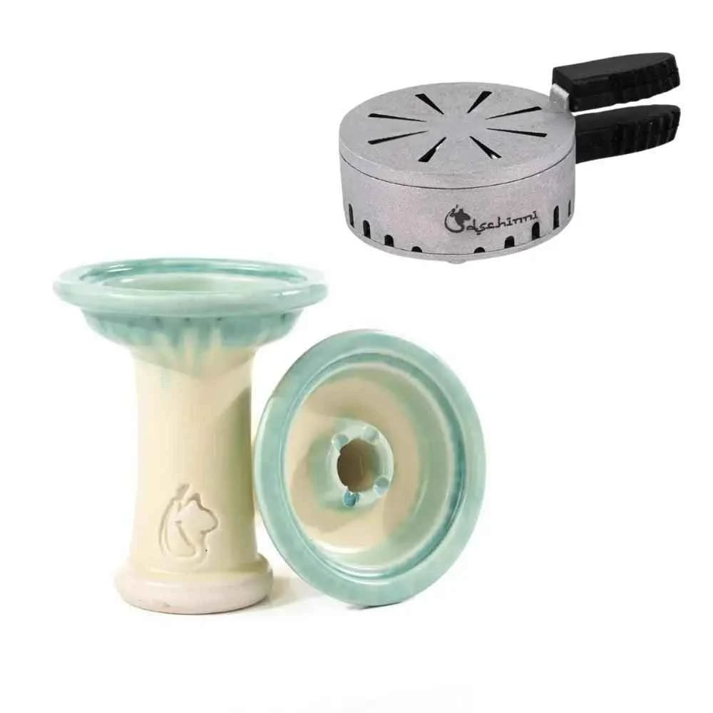 Royal Phunnel Schamottstein und Crown HMD Smokebox - Dschinni Shisha