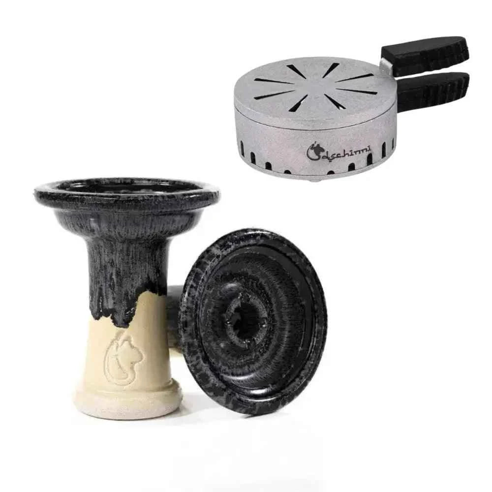 Royal Phunnel Schamottstein und Crown HMD Smokebox - Dschinni Shisha