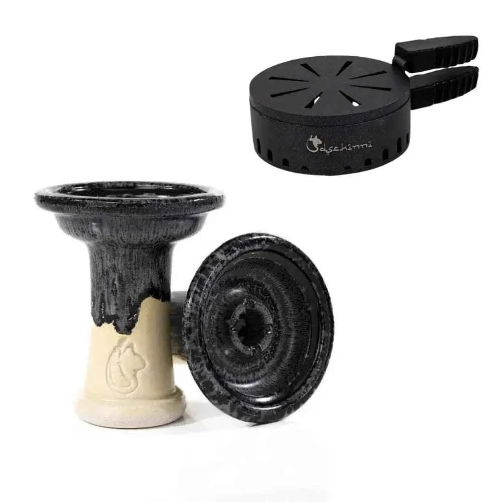 Royal Phunnel Schamottstein und Crown HMD Smokebox - Dschinni Shisha