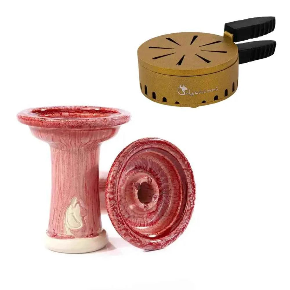Royal Phunnel Schamottstein und Crown HMD Smokebox - Dschinni Shisha