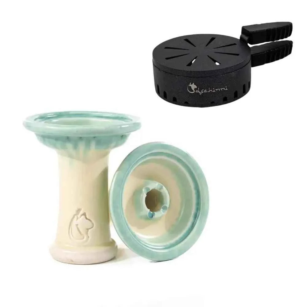 Royal Phunnel Schamottstein und Crown HMD Smokebox - Dschinni Shisha