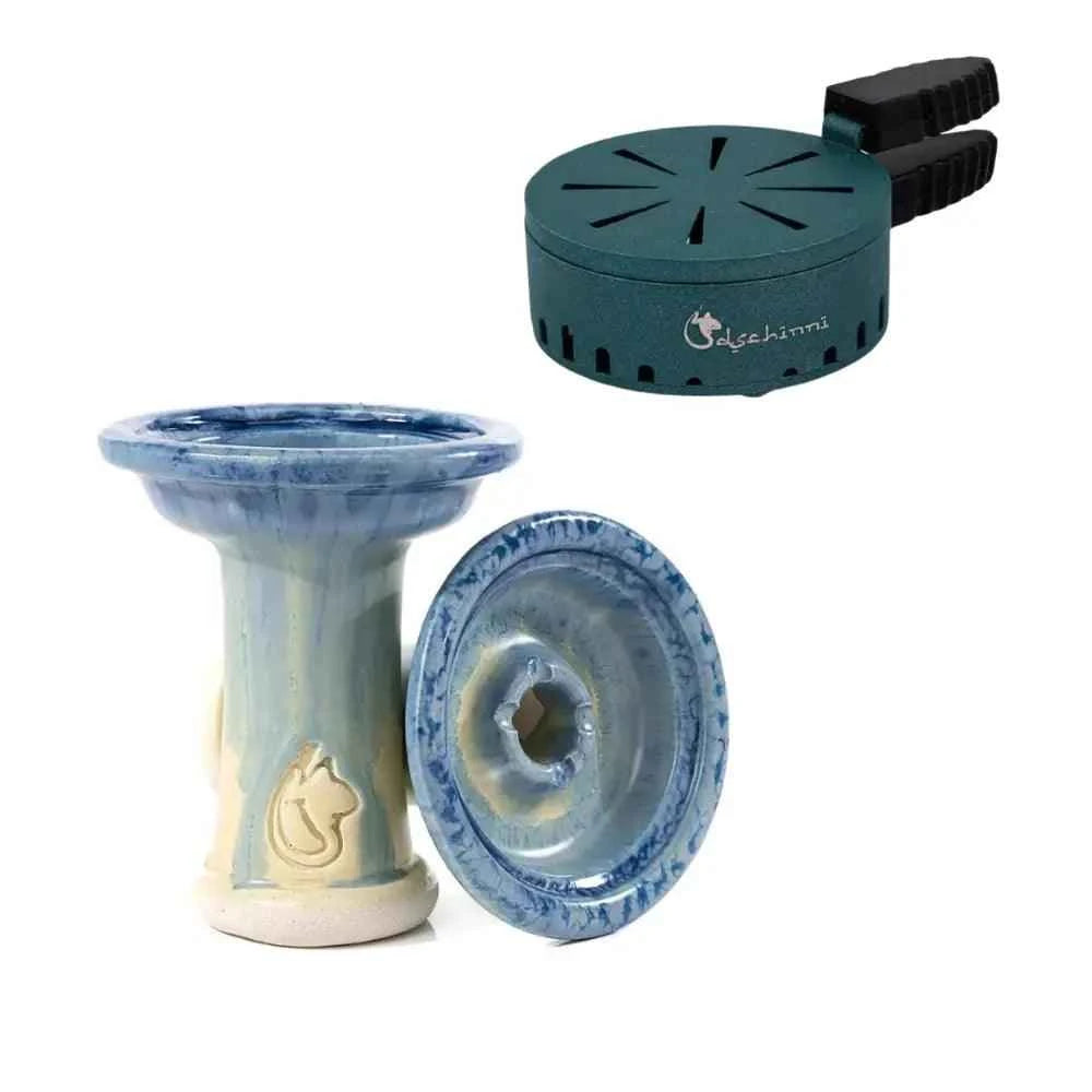 Royal Phunnel Schamottstein und Crown HMD Smokebox - Dschinni Shisha