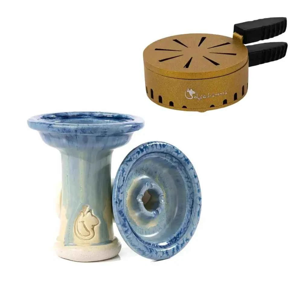 Royal Phunnel Schamottstein und Crown HMD Smokebox - Dschinni Shisha