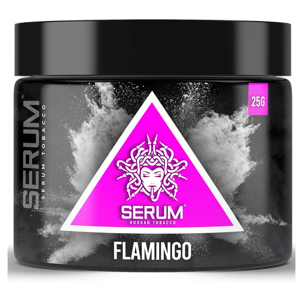 Serum Tobacco 25g - Flamingo - Lychee, Ice und Limette, Wasserpfeifentabak und Shishatabak