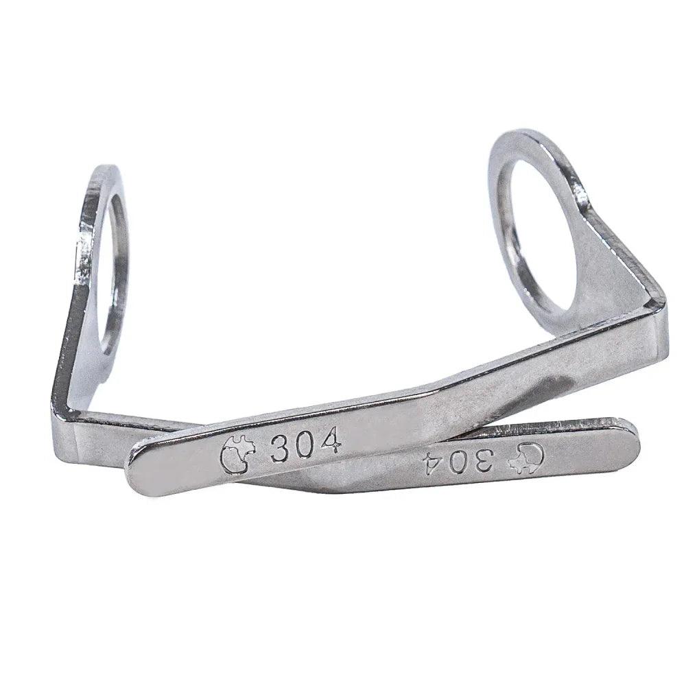Edelstahl Schlauchhalter - 1