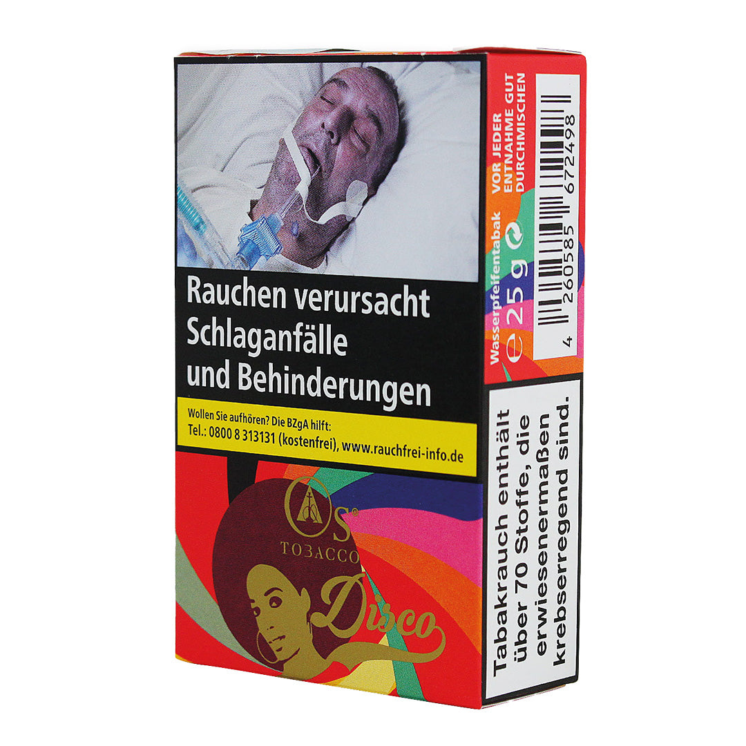 O's Tobacco by doobacco 25g Shisha Tabak - Disco - Pfirsich