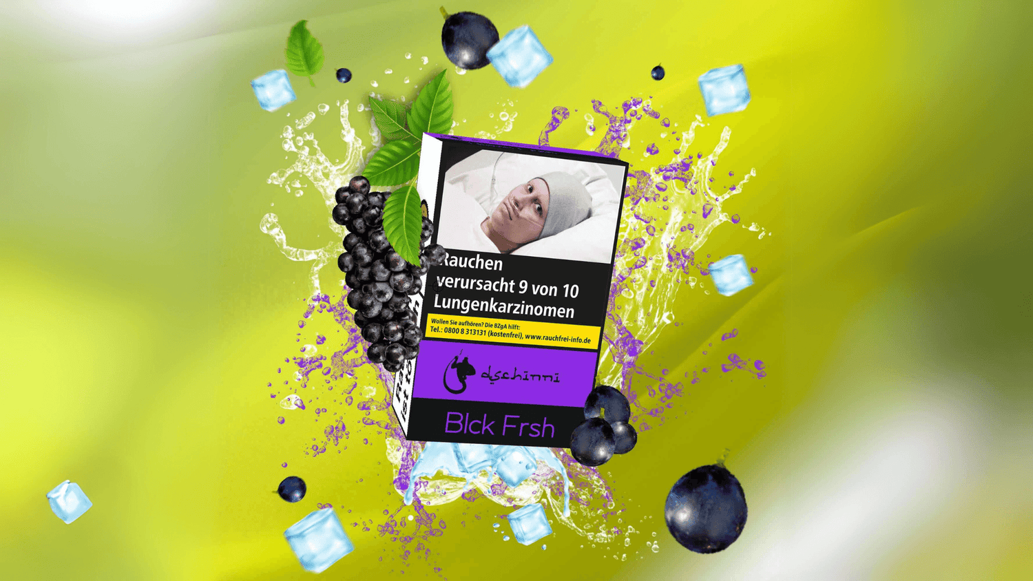 Wonach schmeckt der neue Dschinni Black Fresh ( Schwarze Traube Eis ) - Dschinni Shisha