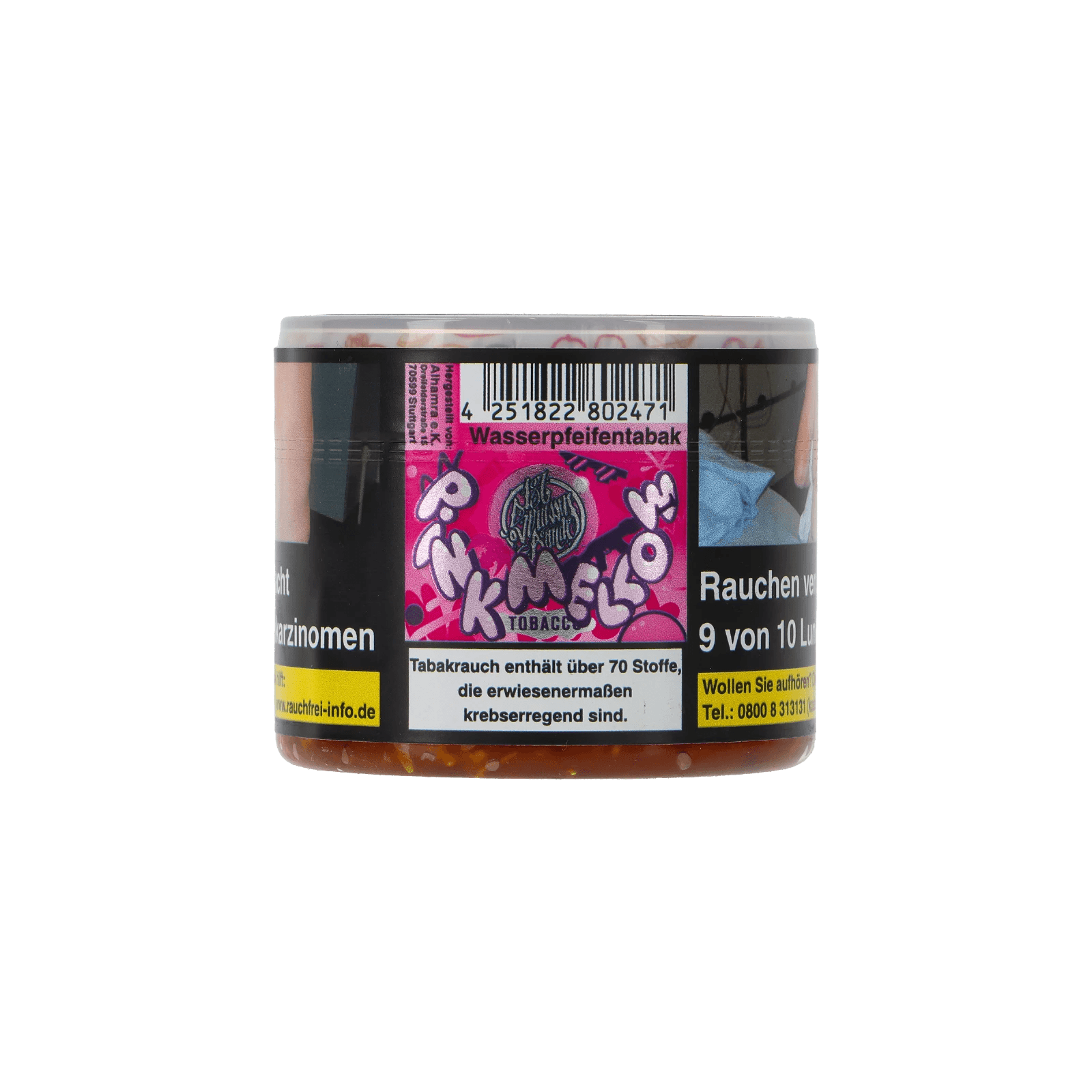 187 Strassenbande Tabak #16 PINK MELLOW 25g - Grapefruit, Limette & Wassermelone - Dschinni GmbH