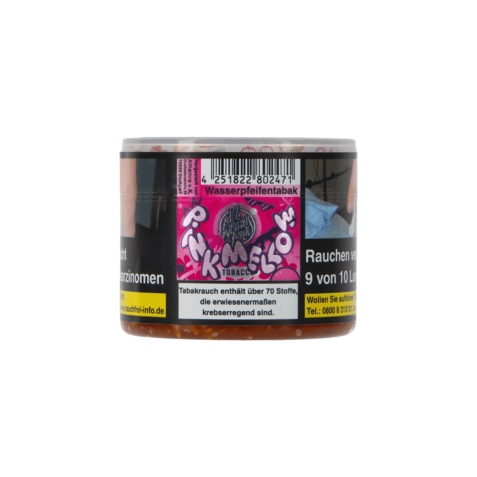 187 Strassenbande Tabak #16 PINK MELLOW 25g - Grapefruit, Limette & Wassermelone