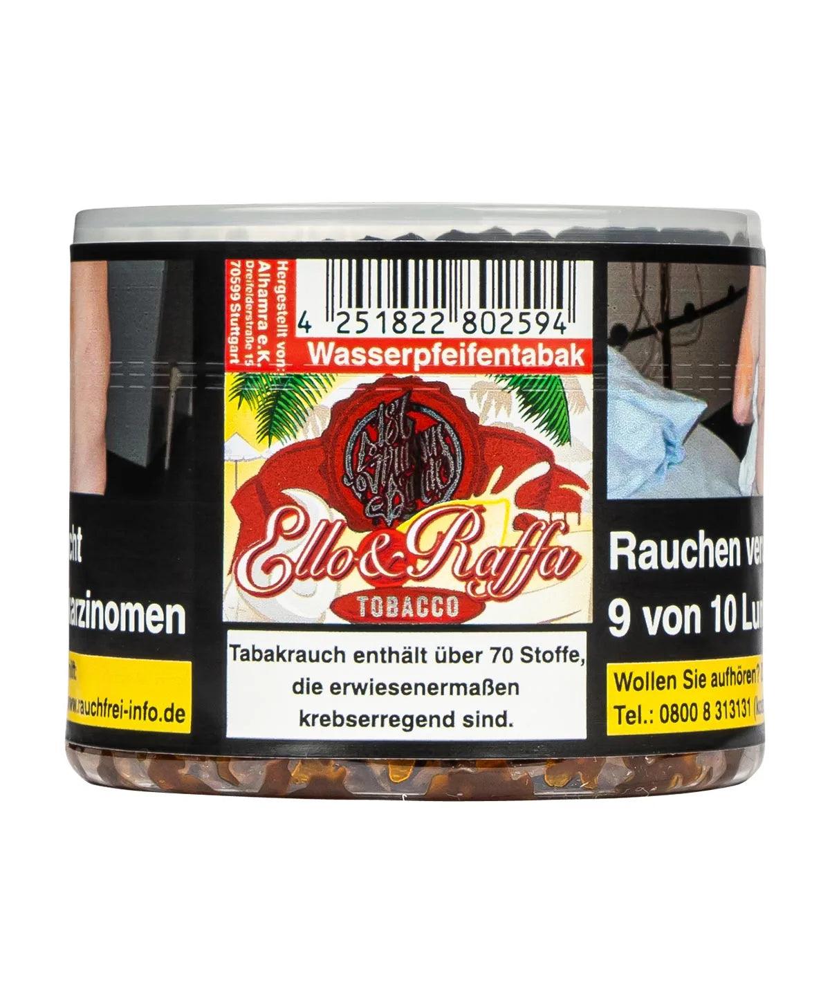 187 Strassenbande Tabak #4 ELLO & RAFFA 25g - Zitrone, Mandel & Kokos