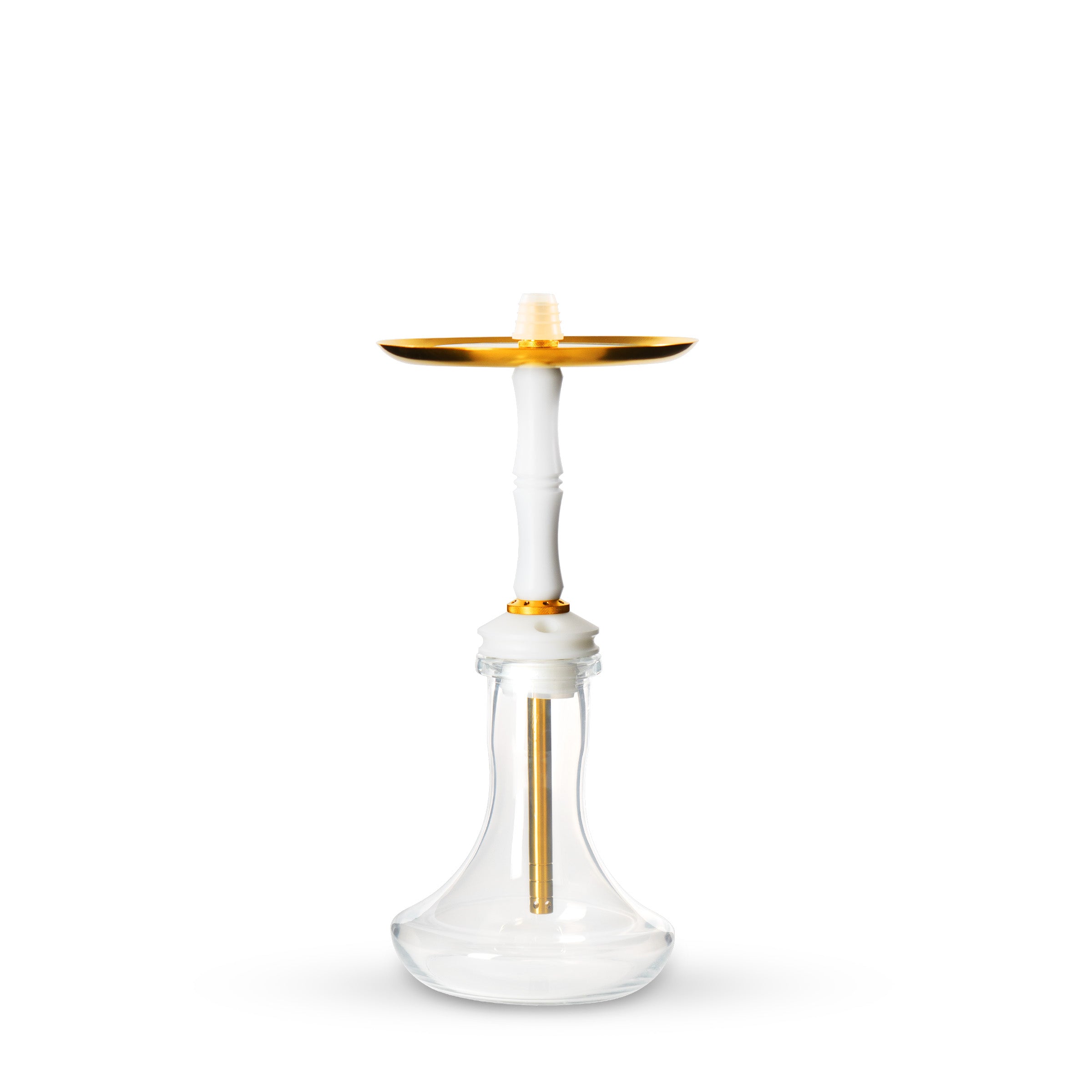 Blowoff White Gold Hookah Set - 1