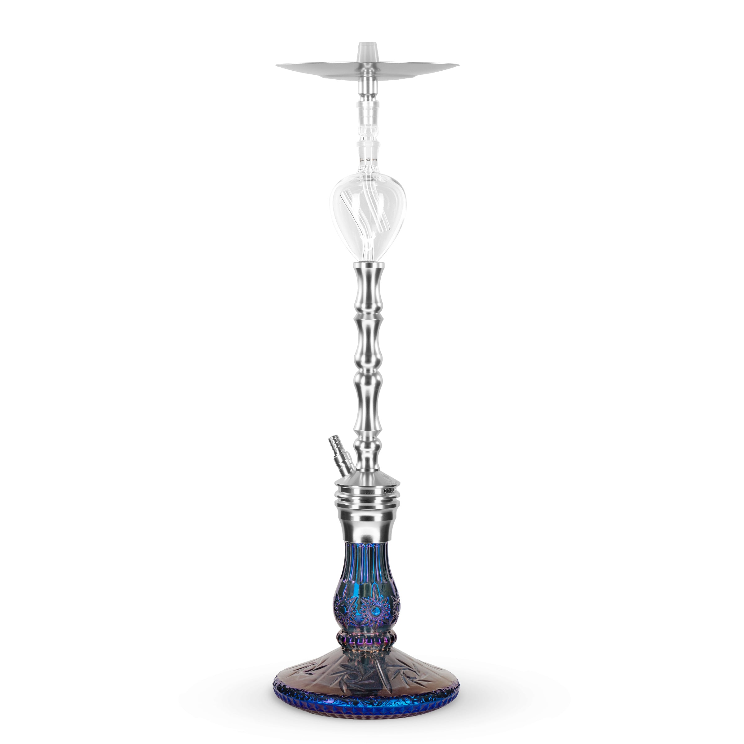 Dschinni Shisha Roxx Molassefänger Set Purple Rain Bowl kristall Glas