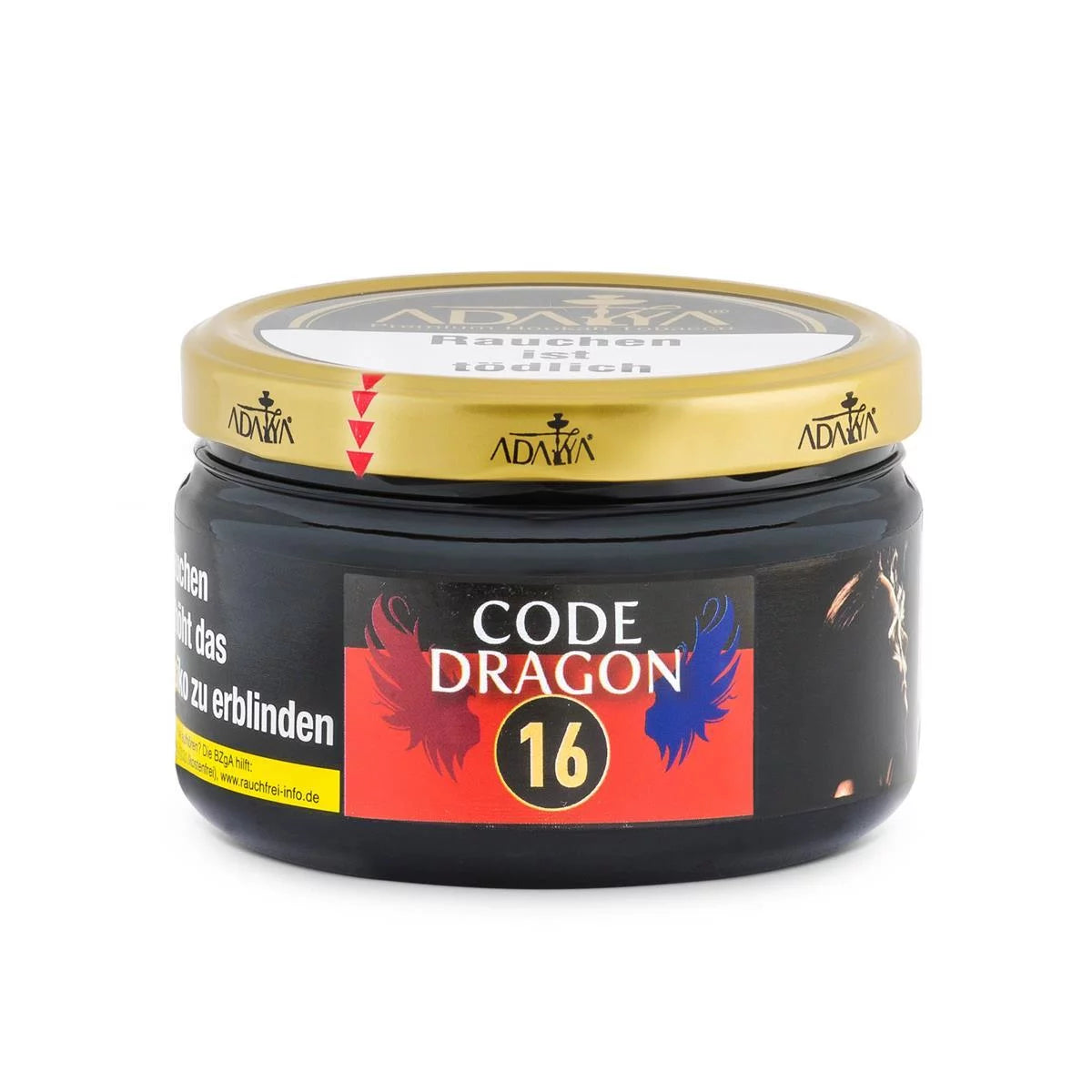 Adaly Shisha Tabak 200g Code Dragon - Energy und Cola