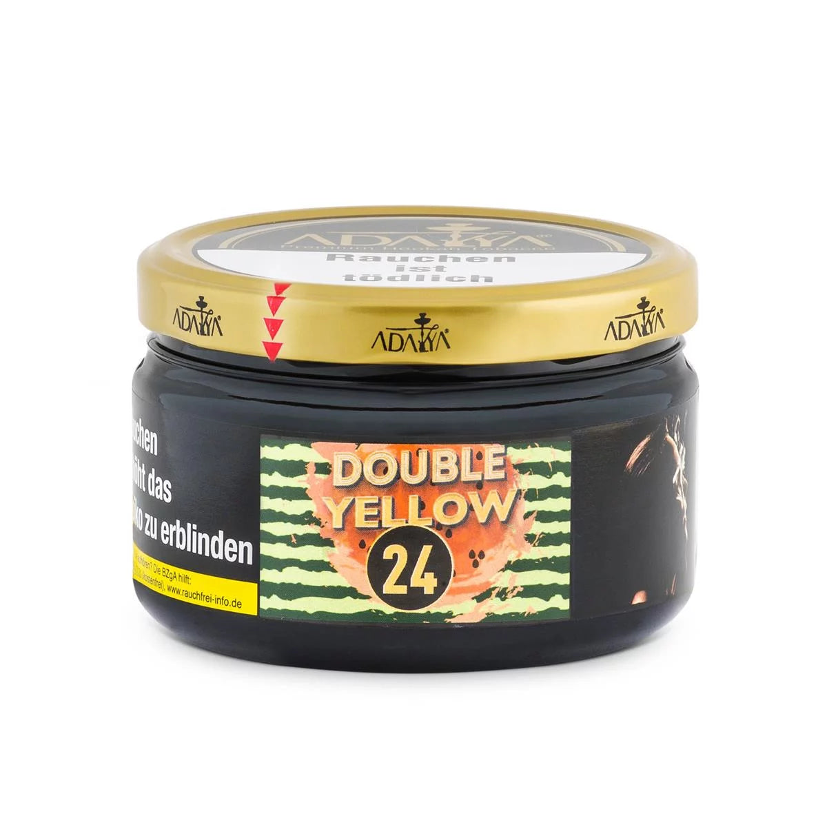 Adaly Shisha Tabak 200g -Geschmacksrichtung: Double Yellow - Honigmelone, Wassermelone