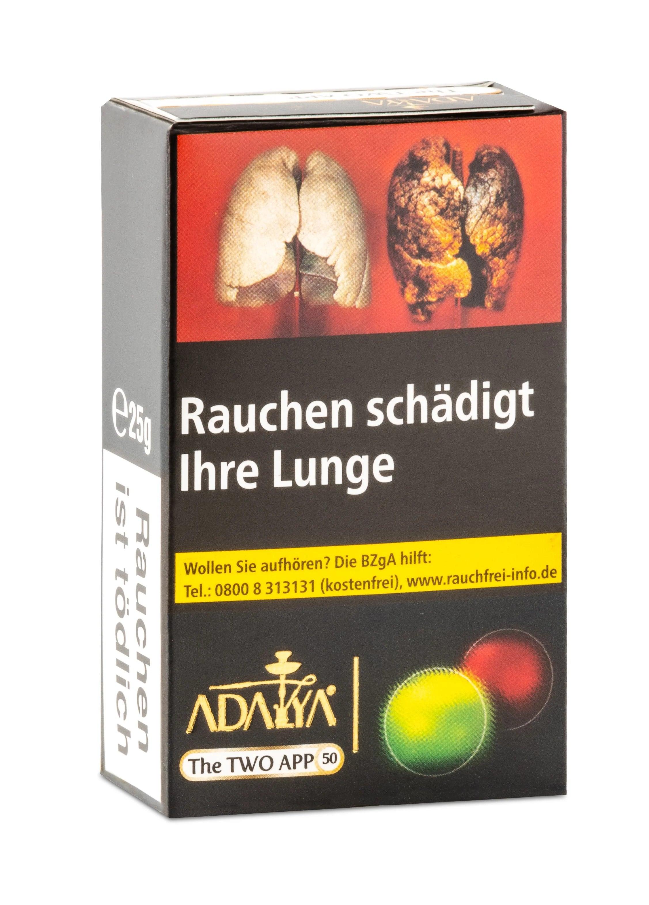 Adalya Tabak 25g - The TWO APP - Anis, Doppelapfel - Dschinni GmbH