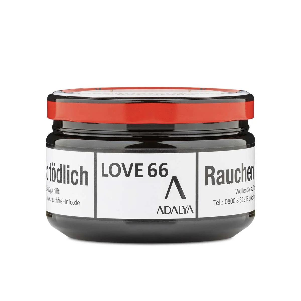 Adalya Tabak Base 100g - Love 66 - Honigmelone, Maracuja, Wassermelone - Dschinni GmbH