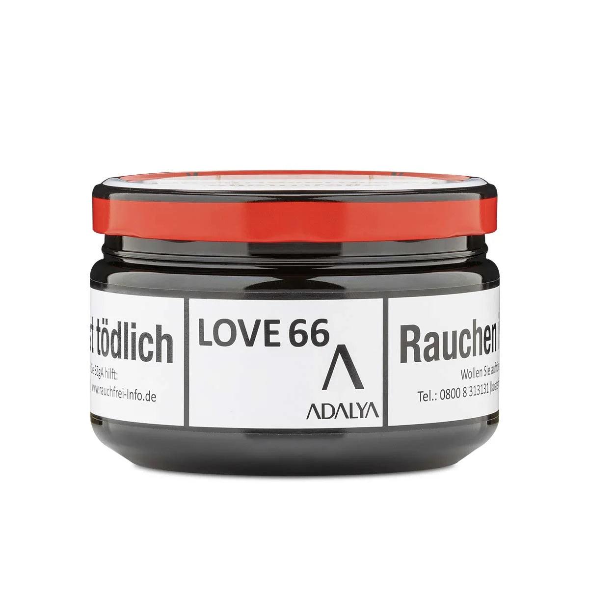 Adalya Tabak Base 100g - Love 66 - Honigmelone, Maracuja, Wassermelone
