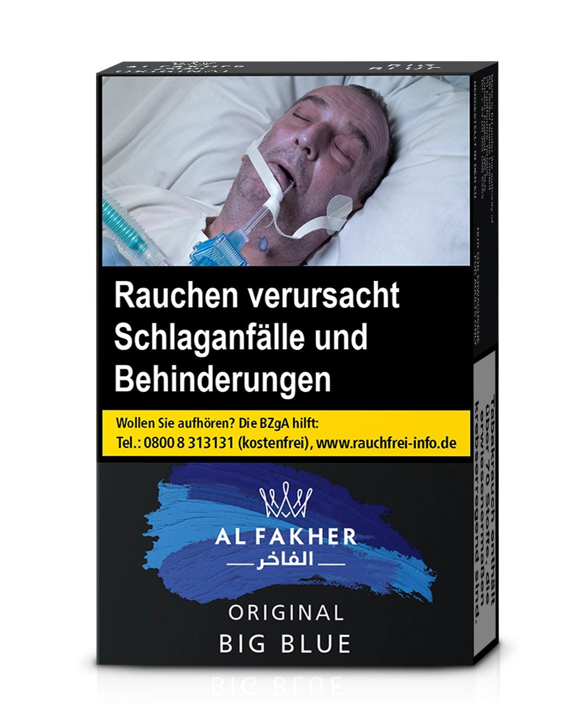 Al Fakher Tabak Big Blue 25g - Blaubeere - Dschinni GmbH