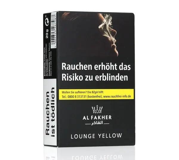 Al Fakher Lounge Yellow Zitronen Shisha Tabak im Dschinni Shisha Shop