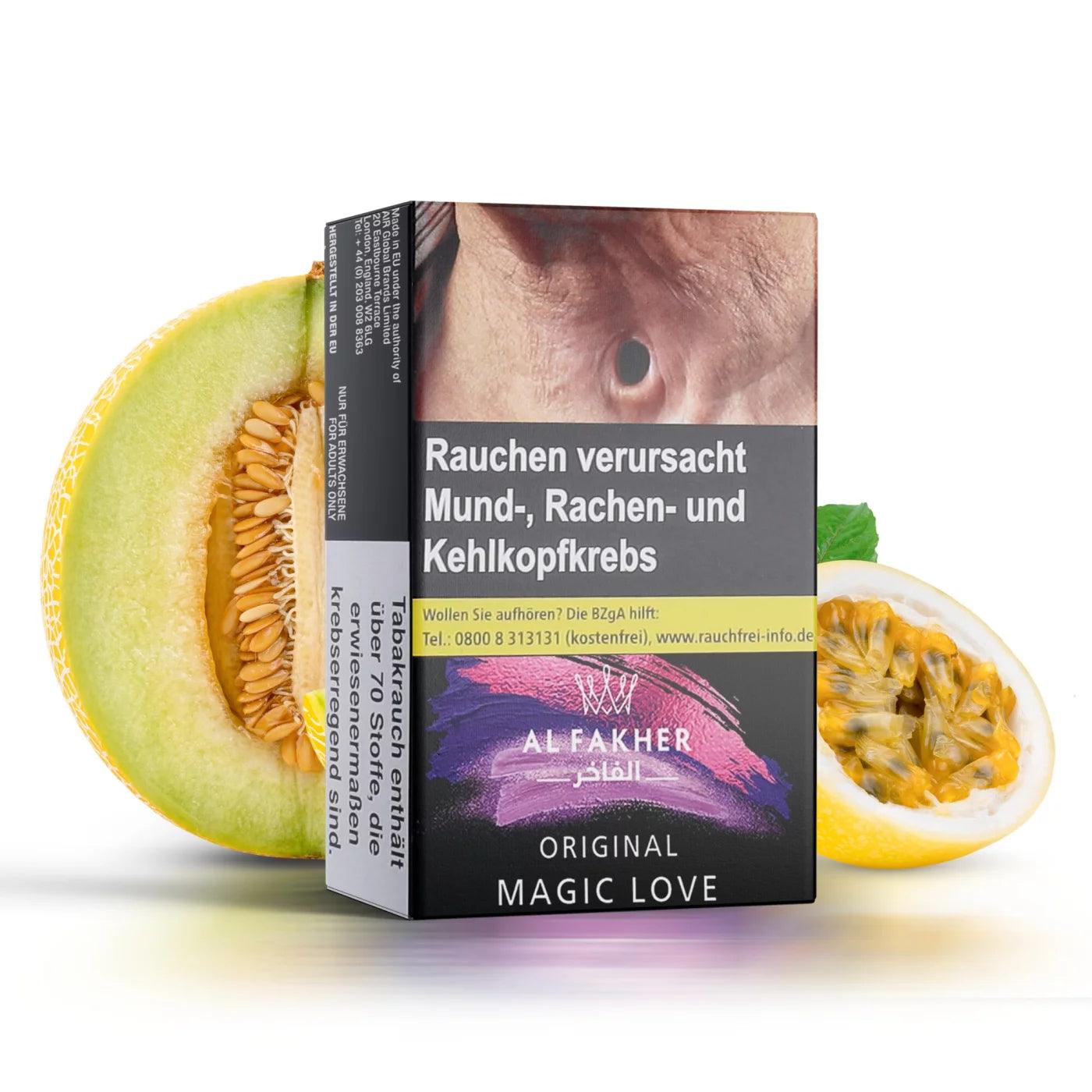 Al Fakher Tabak Magic Love 25g - Fruchtmix - Dschinni GmbH