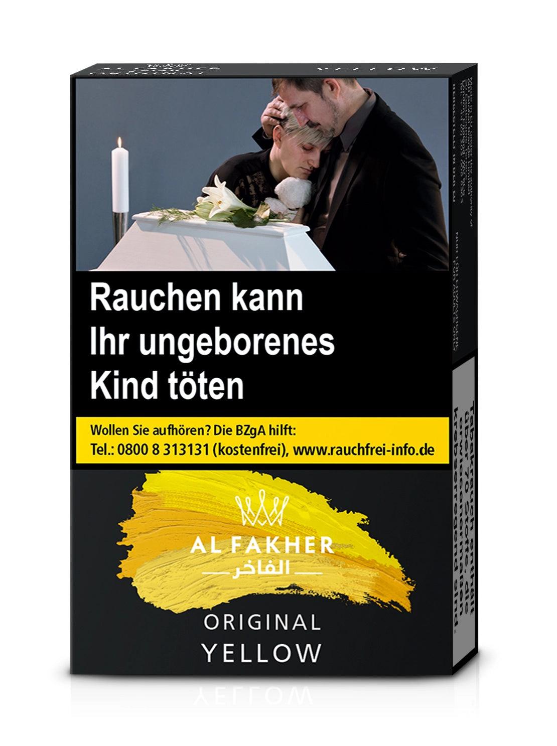 Al Fakher Tabak Yellow 25g - Zitrone - Dschinni GmbH